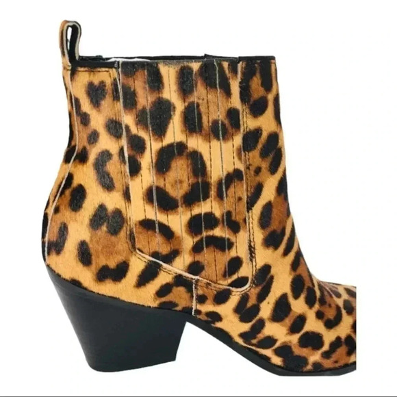 Nine West Lexa Calf Hair Ankle Booties Size 6.5M - Picture 11 of 13